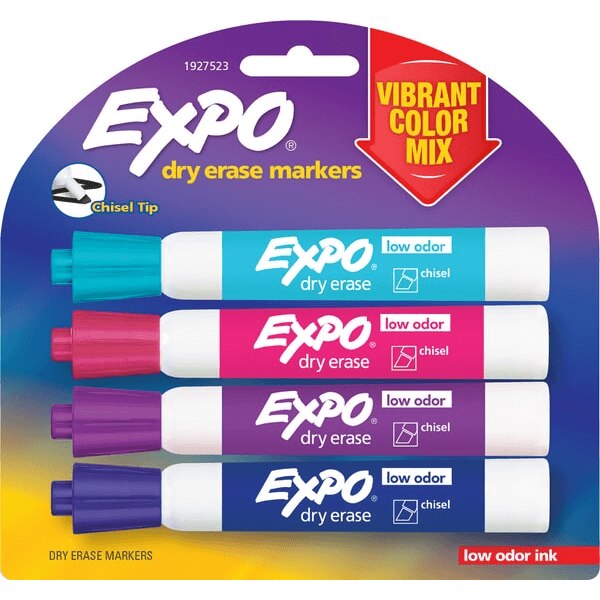 Expo Vibrant Chisel Dry Erase Marker